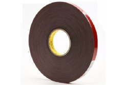 3M VHB 4611-F, 19 mm x 3 m, tmavosivá obojstranne lepiaca akrylová páska, hrúbka 1,1 mm