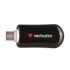 Verbatim 30224 Plectra, USB flash disk, USB C, 64GB, čierny