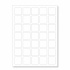 Samolepiace etikety 30 x 30 mm, 54 etiket, A4, 100 listov