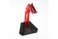 Red Fighter Stojan na sluchátka červený, plast