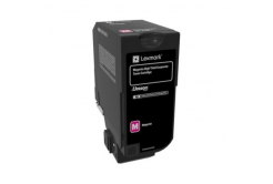 Lexmark 84C2HME purpurový (magenta) originálny toner