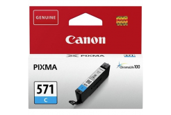 Canon CLI-571C 0386C001 azúrová (cyan) originálna cartridge