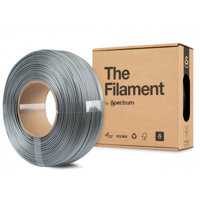 "The Filament" by Spectrum TF-24249, ReFill, PETG Lite, 1,75mm, 1000g, Strieborný (Silver)