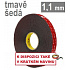 3M VHB™ 4611, tl. 1,1 mm; tmavošedá oboustranně lepicí páska 12 mm x 3 m