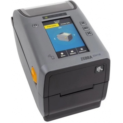 Zebra ZD611 ZD6A122-T0EER2EZ, 8 dots/mm (203 dpi), tiskárna štítků, disp. (colour), RFID, EPLII, ZPLII, USB, BT (BLE), Ethernet