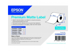 Epson C33S045727 Premium Matte, pre ColorWorks, 105mmx35m, biele samolepiace etikety