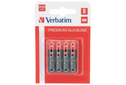 VERBATIM Alkalické baterie AAA, 4 PACK , LR3