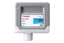 Canon PFI-306C, 6658B001 azúrová (cyan) originálna cartridge