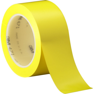 3M 471 PVC lepiaca páska, 25 mm x 33 m, žltá