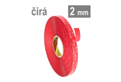 3M VHB™ 4918-F, tl. 2 mm; transparentní oboustranně velmi silně lepicí akrylová páska 19 mm x 16,5 m