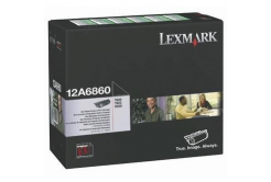 Lexmark 12A6860 čierný (black) originálny toner
