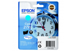 Epson T27124012, 27XL azúrová (cyan) originálna cartridge