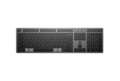 HP 720 Rechargeable klávesnica bezdrôtová CZ, čierna