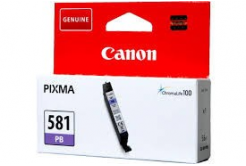 Canon CLI-581PB, 2107C001 foto modrá (photo blue) originálna atramentová cartridge