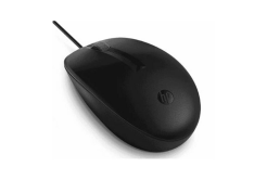 Myš drátová USB, HP 125 Mouse 265A9AA, černá, optická, 1200DPI