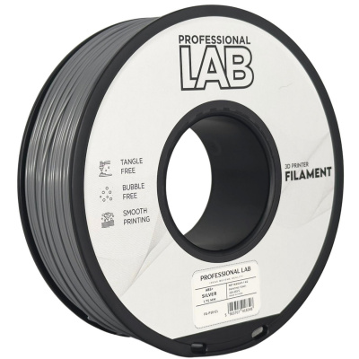 Professional Lab FG-P10-E1, 3D filament, ABS+, 1,75mm, 1000g, Strieborný (Silver)