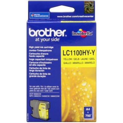Brother LC-1100HYY žltá (yellow) originálna cartridge