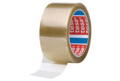 Tesa 04089, transparentná baliaca páska, 75 mm x 66 m, 24 roliek v krabici