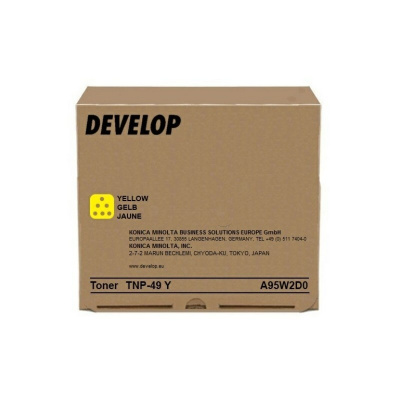 Develop TNP-49Y A95W2D0 žltý (yellow) originálny toner