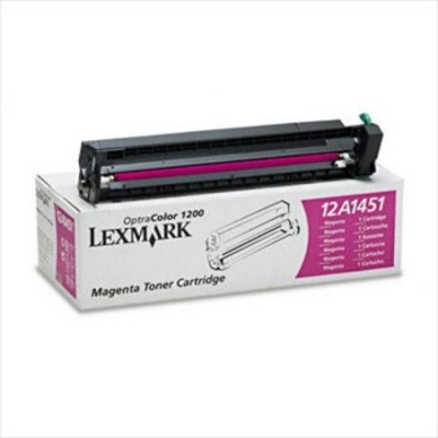 Lexmark 12A1451 purpurový (magenta) originálny toner