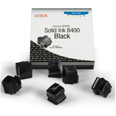 Xerox originálny toner 108R00608, black, 6000 str., Xerox Phaser 8400, 6ks