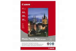 Canon Photo Paper Plus Semi-Glossy, foto papír, pololesklý, saténový, bílý, A4, 260 g/m2, 20