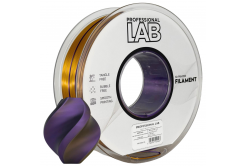 Professional Lab FG-P108-E1, 3D filament, PLA Silk, Tri Color, Black, Gold, Purple, 1kg, 1,75mm