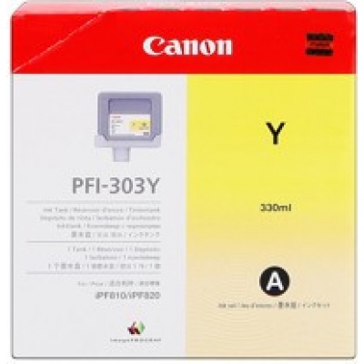 Canon PFI-303Y 2961B001AA žltá (yellow) originálna cartridge