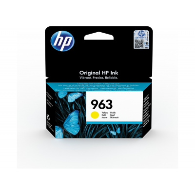 HP 963 3JA25AE žltá (yellow) originálna cartridge, po expirácii