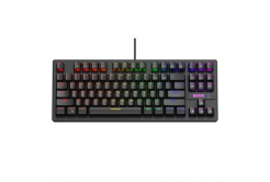 Marvo KG901 KG901 CZ/SK, klávesnice CZ/SK, herní, modré spínače typ drátová (USB), černá, mechanická, podsvícení