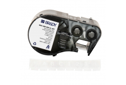 Brady M4C-750-595-CL-WT / 170826, 19.05 mm x 6.10 m, Vinyl, biela tlač / priehľadný podklad