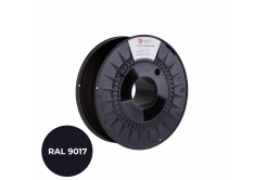 C-Tech 3DF-P-PLA1.75-9017 3D filament, PREMIUM LINE, PLA, dopravná čierna, RAL9017, 1,75mm, 1kg
