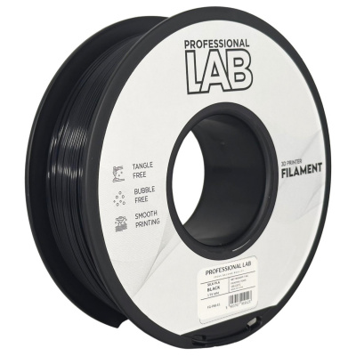 Professional Lab FG-P88-E1, 3D filament, PLA Silk, 1,75mm, 1000g, Čierny (Black)