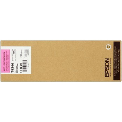 Epson T636600 svetlo purpurová (light magenta) originálna cartridge