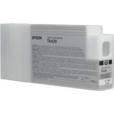 Epson T642900 svetlo čierná (light black) originálna cartridge