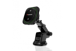 Verbatim 31860 držák mobilu do auta, s bezdrôtovým nabíjaním, technológia Qi, čierny