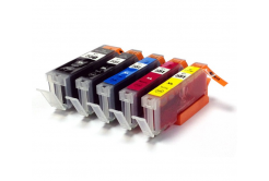 Canon CLI-551 Bk, C,M,Y + PGI-550Bk multipack kompatibilná cartridge