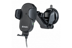 Verbatim 49552 držák mobilu do auta, s bezdrôtovým nabíjaním, technológia Qi, čierny