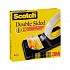 3M Scotch Obojstranne lepiaca páska na balenie mnohých typov balíkov, transparentná, 12 mm x 33 m (665)