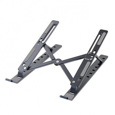 Podstavec pod notebook, G-Stand M250, polohovatelný, šedý, hliník, Genius