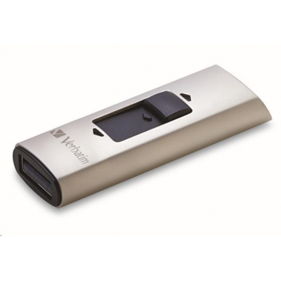 Verbatim 47690 Flash Drive Store 'n' Go, 128GB, SSD Vx400, USB 3.0, strieborný