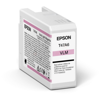 Epson C13T47A60N svetlo purpurová (light magenta) originálna cartridge