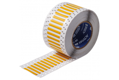 Brady 2LSZH-125-2-YL-2 / 140976, etikety, THT Low Smoke Halogen Free Permasleeve Wire Marking Sleeves, 25.40 mm x 6.00 mm