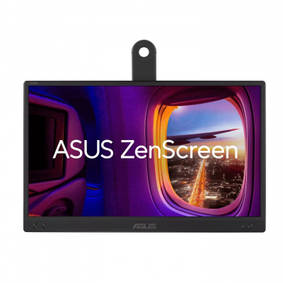 ASUS ZenScreen MB166CR 90LM07D3-B03170 Monitor, 15,6", IPS, FHD, 60Hz, 5ms, čierny, 3R