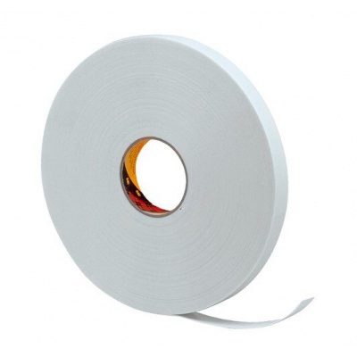 3M 9528W Penová obojstranná lepiaca montážna páska, biela, 12 mm x 66 m