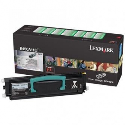 Lexmark E450A11E čierný (black) originálny toner