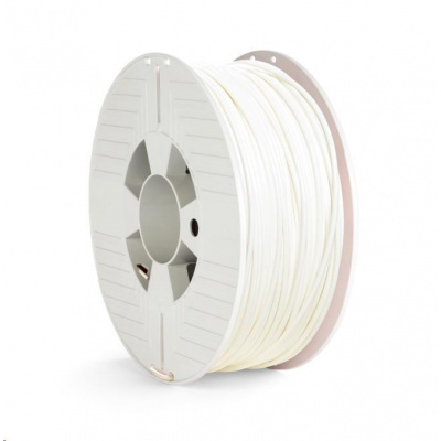 Verbatim 55058 3D filament, PET-G, 2,85mm, 1000g, 123m, Biely (White)