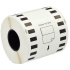 Brother DK-22212, 62mm x 15,24m, plastové, biele, kompatibilné pásky