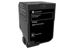 Lexmark 74C2SKE čierny (black) originálny toner