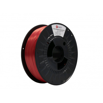 C-Tech 3DF-P-SPLA1.75-3031 3D filament, PREMIUM LINE, Silk PLA, RAL3031, 1,75mm, 1000g, Orientálny červený (Oriental red)